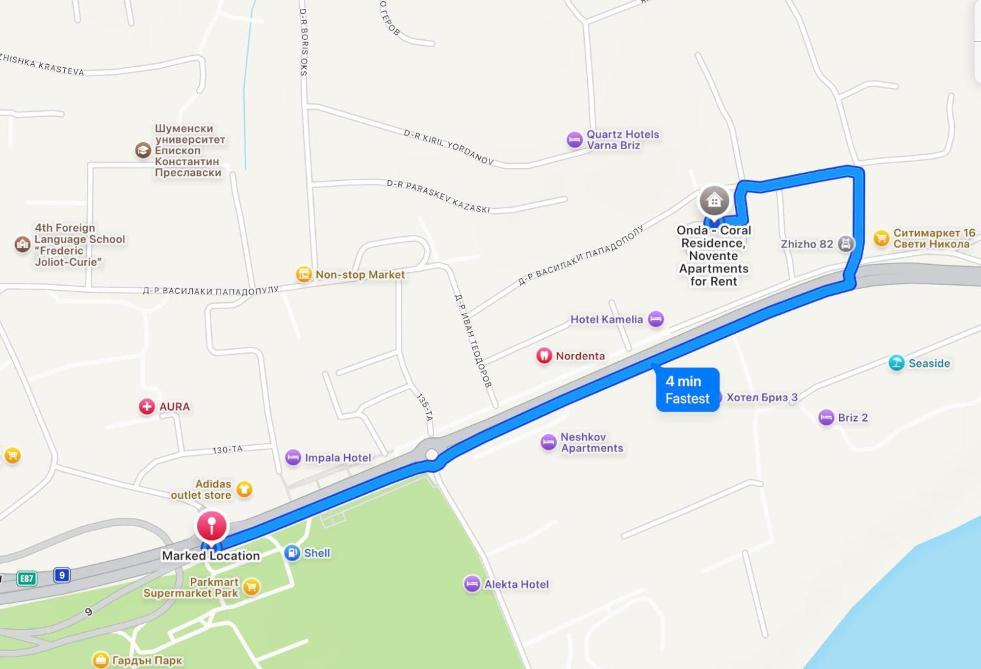Onda - Coral Complex With Parking & Pool Apartment Warna